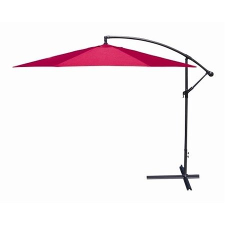 JORDAN MANUFACTURING Jordan Manufacturing OFST10-RED 10 in. Red Offset Umbrella - red OFST10-RED